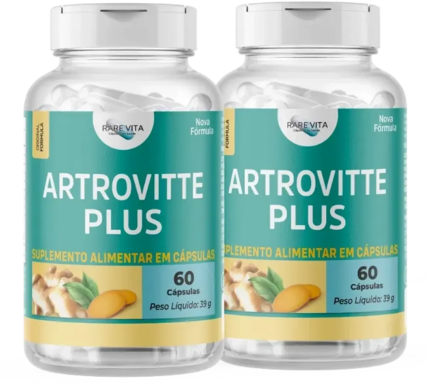 Combo 2 potes de ARTROVITTE PLUS - 120 capsulas