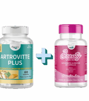 Combo de 1 Artrovitte Plus + 1 Beauty Vitte